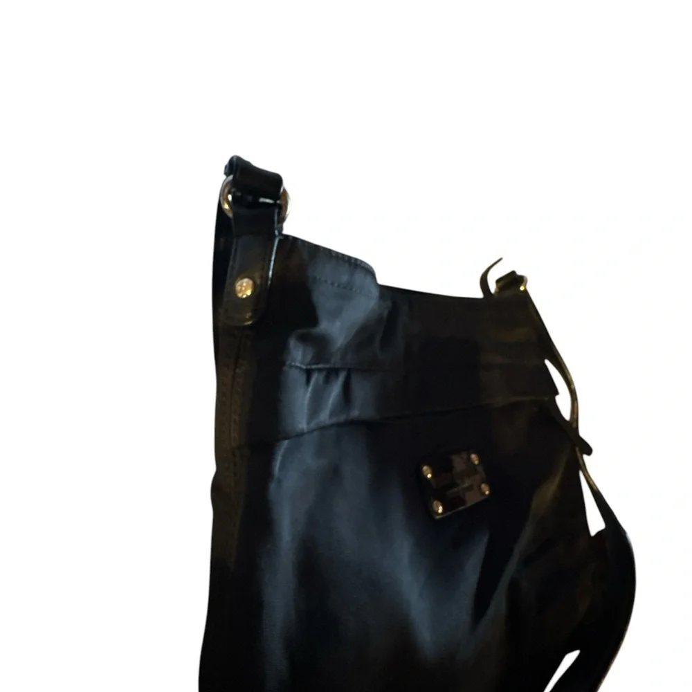 Kate Spade Great Preowned Condition- Black Nylon Crossbody